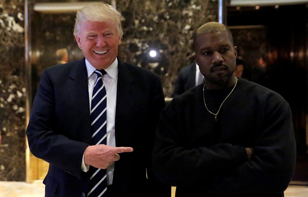 Rapper West hodlá znovu bojovat o Bílý dům, Trumpa by chtěl za viceprezidenta