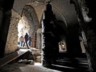 Pokozené útroby Umajjovské meity v reimem kontrolované ásti Aleppa (17....