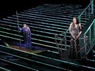 Scéna z opery Kaiji Saariaho L'amour de loin, kterou do kin odvysílala...