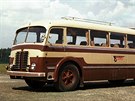 Dálkový autobus koda 706 RO LUX z roku 1955