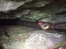 Odstranit zával jeskyn achta dalo obrovskou práci, speleologové vak ví, e...