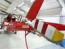 Vrtulnk Agusta A109 K2 slovensk spolenosti Air Transport Europe, kter zane...