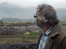 Geolog Vladimír Cajz sleduje výstavbu dálnice D8 pes eské stedohoí.