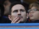 ZNÁMÁ NÁVTVA. Na zápas s West Bromwichem se piel podívat Frank Lampard,...