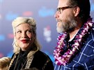 Tori Spellingová, Dean McDermott a jejich dti (Hollywood, 14. listopadu 2016)