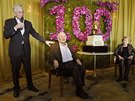 Michael Douglas na oslav 100. narozenin svého otce Kirka (Beverly Hills, 5....