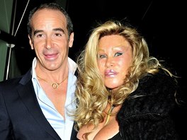 Jocelyn Wildensteinová s partnerem Lloydem Kleinem