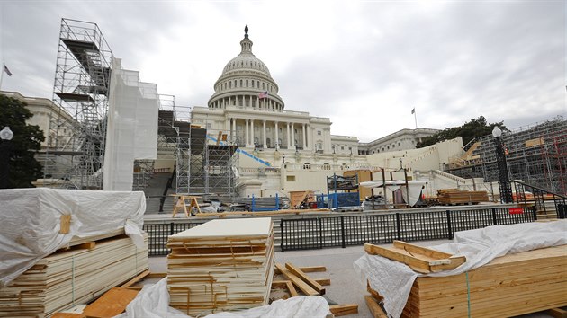 Ppravy na prezidentskou inauguraci ve Washingtonu (8. prosince 2016)