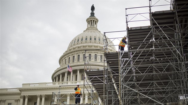 Ppravy na prezidentskou inauguraci ve Washingtonu (8. prosince 2016)