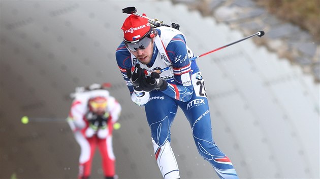 Jaroslav Soukup v hromadnm zvod v Novm Mst na Morav.