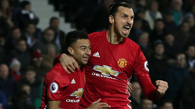 J NESTRNU! Zlatan Ibrahimovic se v dresu Manchesteru United znovu rozehrl do skvl formy.