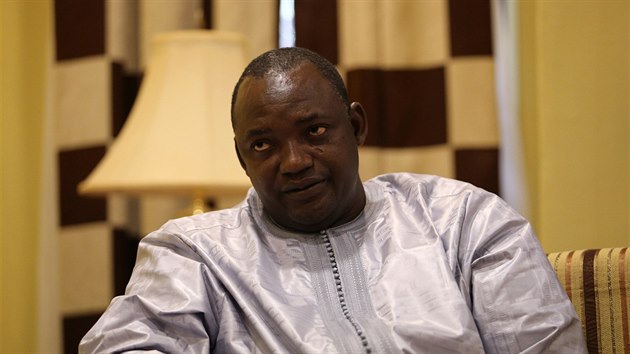 Oficiln vtz gambijskch voleb Adama Barrow (prosinec 2016).