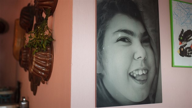 Fotograf zachytil Juditu v dobr� n�lad�.