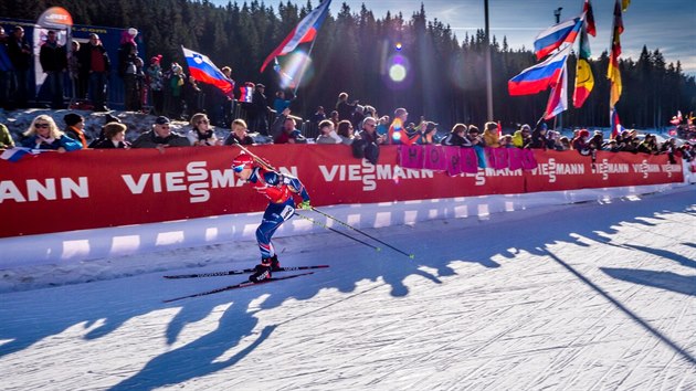 Michal Krm bhem sthacho zvodu ve slovinsk Pokljuce.