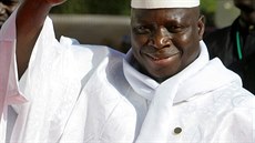 Dlouholetý gambijský vůdce Yahya Jammeh.