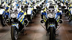 Policie v Brn pevzala 135 nových motocykl BMW (12. prosince 2016)