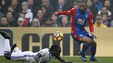 Momentka z utkání fotbalové Premier League mezi Crystal Palace a Chelsea....