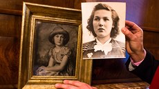 Portrét Suzanne Stiassni byl schovaný za její pozd�j�í fotografií. Badatelé...