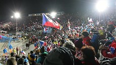 Vyso�ina Arena v Novém M�st� na Morav� (nejen) p�i biatlonových závodech pravideln� nabízí parádní atmosféru. Skv�lá kulisa se proto dá o�ekávat také letos.
