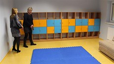 Nový pavilon pro ohro�ené d�ti v ozdravovn� Les Království hraje barvami.