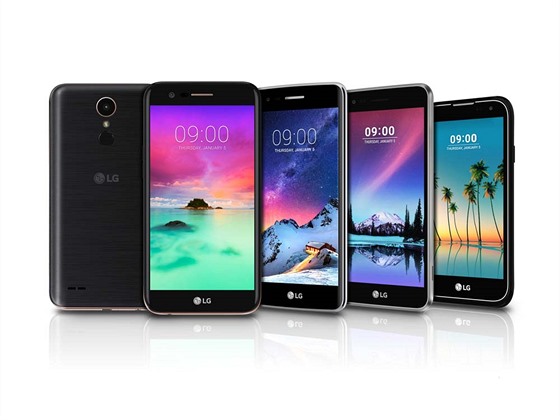 LG K10, K8, K4 a K3