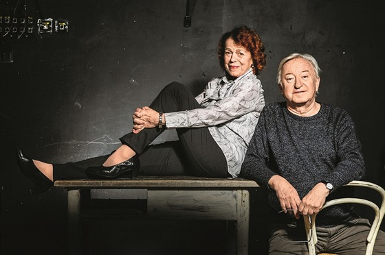 Iva Janžurová a Jiří Lábus (2016)