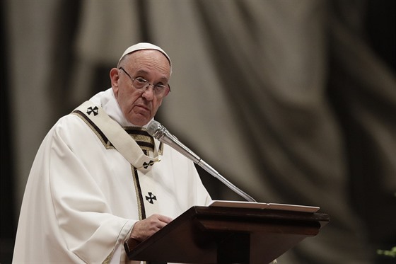 Pape Frantiek bhem tradiního tdroveeního poselství vyzval katolíky k...