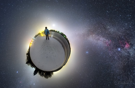 Astronom Petr Horálek vyfotil "planetu s Malým princem" u seské pehrady,...