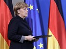 Angela Merkelová bhem tiskové konference (20. prosince 2016)