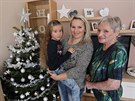 kolaka Sofie, jej maminka Zuzana Hegerov a babika Milue enkov si uily...