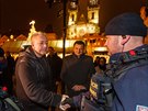 Ministr vnitra Milan Chovanec v doprovodu policejního prezidenta Tomáe Tuhého...