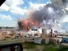 Výbuch v Mexiku smetl trit s pyrotechnikou, zabil desítky lidí