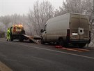 Smrtelná nehoda u evniova na Rakovnicku (22.12.2016).