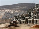 Výstavba idovské osady Giv'at Ze'ev na okupovaném palestinském území (22....