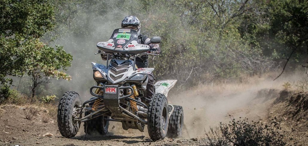 Josef Machá�ek na Dakar trénoval i na �ecké Serres Rally, kde obsadil druhou...