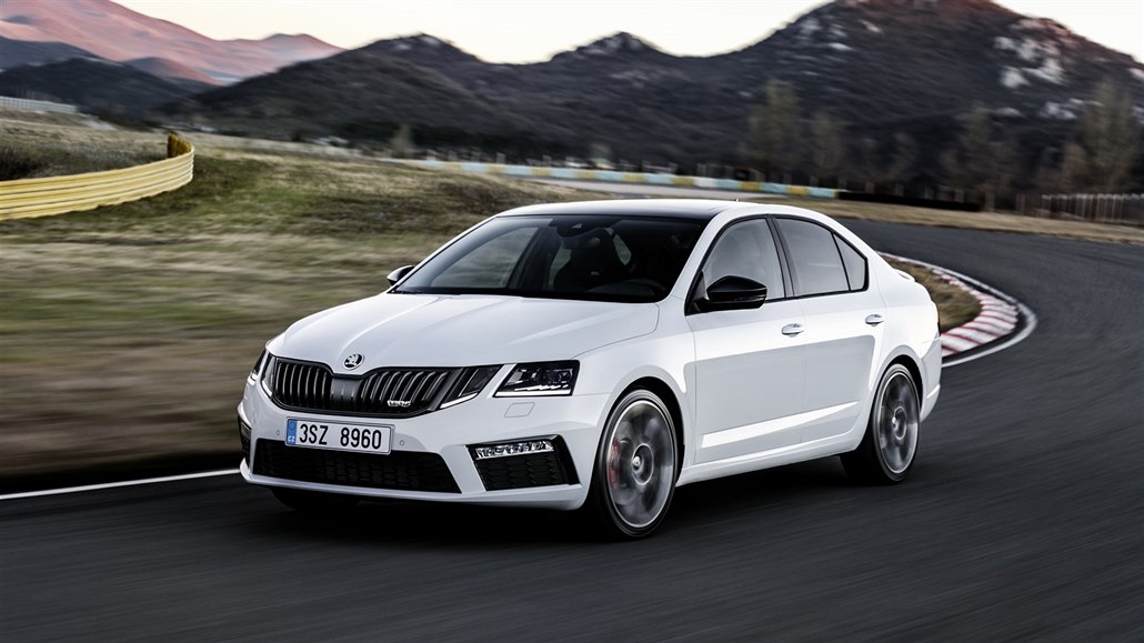 Faceliftovaná �koda Octavia RS