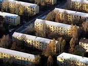 Domy Dvouletky v Ostrav�-Porub� v roce 2006, tedy u� po rekonstrukci.