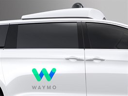 Chrysler Pacifica jako testovací prototyp autonomního vozu společnosti Waymo,...
