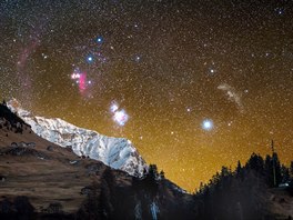 Vesmírné fotografie od výcarského fotografa Sandra Cassuta
