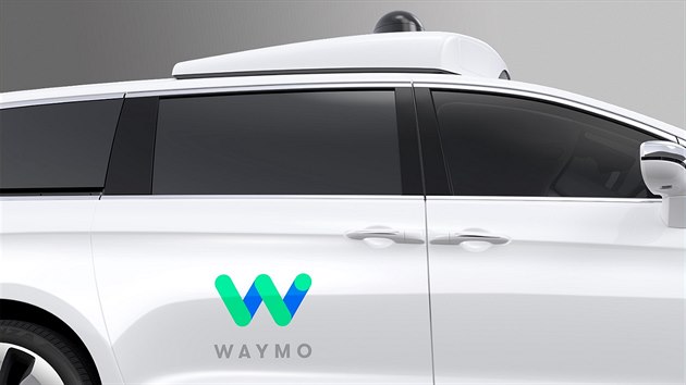 Chrysler Pacifica jako testovací prototyp autonomního vozu společnosti Waymo, kterou založil Google