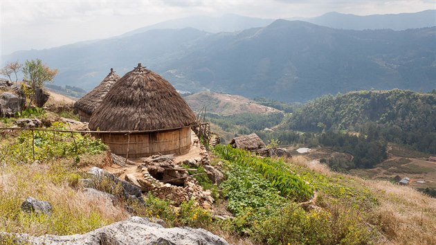 Akvadukty vedouc k domorodm stavenm, Ramelau, Vchodn Timor