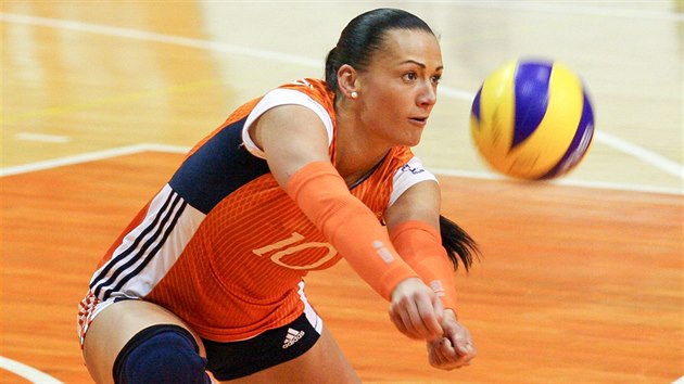 Olomouck volejbalistka Monika Dedkov