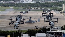 Na ostrov Okinawa se nachází velká základna americké armády.