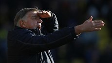 Sam Allardyce usmruje svoje svence z Crystal Palace.