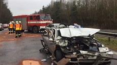 Vážná nehoda ve středu uzavřela dálnici D10 na 32. kilometru směrem na Turnov....