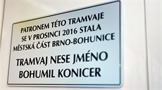 Po Brn jezdí dvacet nových tramvají koda 13T. Mstské ásti je pojmenovali po...