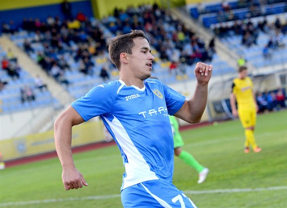 Chorvatský fotbalista Marko Alvir v dresu Domale