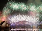 Australské Sydney mlo letos k píchodu nového roku 2017 ohostroje dva. Mení...