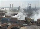 Pohled na zvod ArcelorMittal v Ostrav-Kunicch