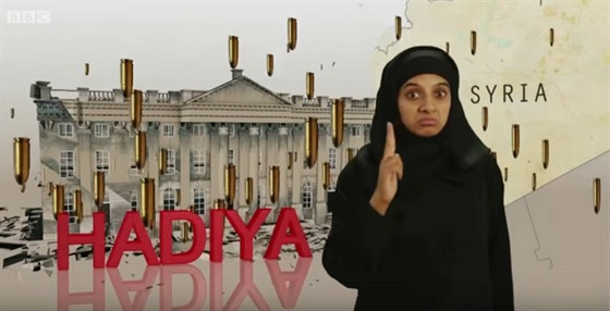 Zábr z parodického poadu BBC Real Housewives of ISIS